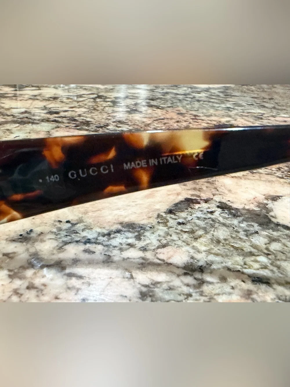 Gucci Tortoiseshell Prescription Sunglasses Vintage